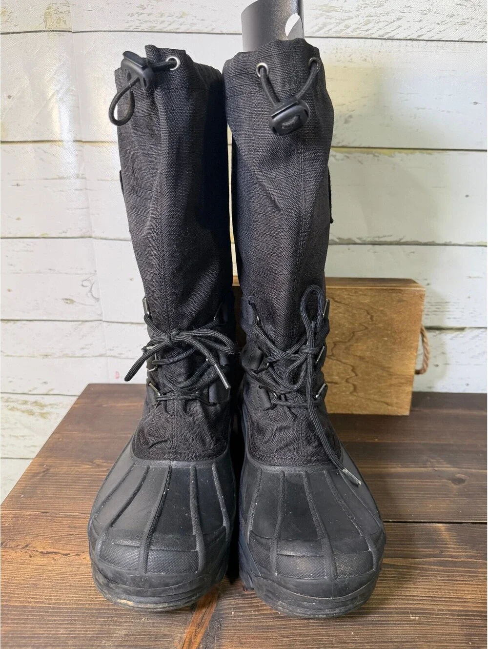 Sorel Men's Blizzard II Waterproof Insulated Black Winter Snow Boots Size 10